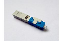 China Distribution frames Un - polished FTTH Solution , SC Fast Connector with Fiber supplier