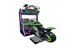 China Coin Operated GP Motorcycle Game Machine Dynamic Designing Comfortable supplier