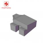 W4007(LX03-2.26) CNC Grooving Insert Aerospace Manufacturing And Mold Processing for sale