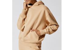 China Solid Soft Oversized Fleece Hoodie Unisex Sweatsuit Plain Pullover Embossed supplier