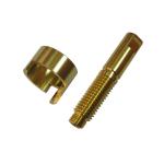 Brass Eccentric Shaft CNC Mechanical Parts 400mm Dia Ra0.4 Lathe Machining for sale