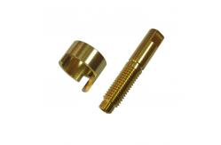 China HPb62 Brass CNC Turned Components Valve Absorber Bracket Anodizing Broaching supplier