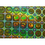 Custom Security 3D Hologram Stickers Online Non-Reusable Laser Hologram Labels With Logo