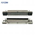 68 Pin SCSI Connector PCB Straight Female 1.27mm Pitch MDR Connector for sale