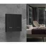 KNX Protocol Three Button Light Switch With Built In LED Backlight for sale