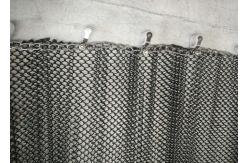 China Paint Spray Metal Coil Drapery Curtain For Architects And Interior Designers supplier