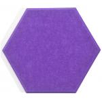 Wholesale Supplier Hexagon Polyester Fiber Customized Acoustic Panels Sound Absorbing Felt Panels for sale