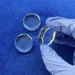 Wholesale High Purity Quartz Custom Round Optical Quartz Glass Plates Transparent Quartz Slabs for sale