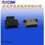 26 Pin Servo Connector ABS Housing SCSI Connector 1.27mm Pitch