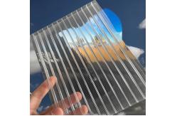China 6mm 10mm polycarbonate sheet Clear Hollow supplier