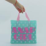 Moisture proof OEM ODM Clear Plastic Bags With Handles Eco Friendly