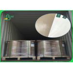 Food Grade 160gsm + 10gsm PE Single Coated Kraft Paper Roll For Food Packages for sale