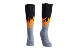 China Electric Winter Thermal Heated Socks Washable With Rechargeable Battery supplier