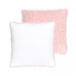 Eco-Friendly Blank Sublimation Sherpa Fleece Woven Throw Pillow Cover Soft Fuzzy Personalized Pillow Case for sale