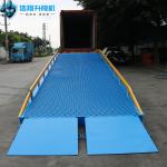 Steel Material Hydraulic Dock Ramp For Distribution Center for sale