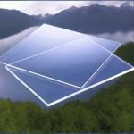 1220mm Clear 1mm To 15mm Polycarbonate Solid Sheet Anti Impact One Side UV Protection for sale