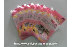 China Customized Red Printed Stand Up Pouch With Spout Packaging Leak Proof supplier