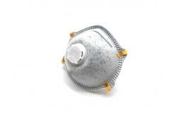 China Single Use Valved Dust Mask , N95 Valved Respirator Mask With Adjustable Nosepiece supplier