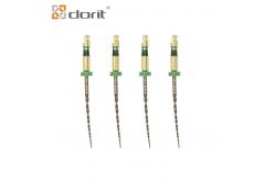 China 4Pcs Wave One Gold Reciprocating Endo Files Nickel Titanium supplier
