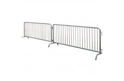 China TLWY Galvanized Crowd Control Barriers PVC Coated Movable Road Barriers supplier