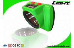 China IP68 Rechargeable Led Hard Hat Light 25000lux ABS PC Material With Tracking System supplier