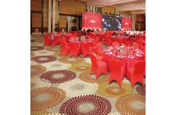 China Wool And Nylon Woven Axminster Carpet For Lobby Wall To Wall supplier