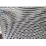 2m Length Galvanized Perforated Metal Mesh 60 Degree Angle Pattern