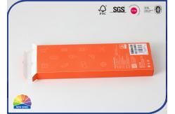 China Electrical Watch UV Coating Thin Folding Carton Box With EVA Form supplier