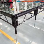 Ladder Spigot Truss Wedding Platform Stage Aluminium Glass Material for sale