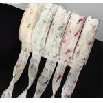 Qixi Valentine's Day Bouquet Packaging Fresh Flowers Ribbons and 3cm/10m Packaging for Uesage for sale