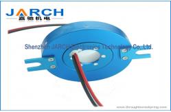 China 18circuits 25mm Thickness through No hole  Flat Slip Ring For Rotary table supplier