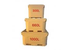 China 660L Rotomolded Cooler Box Large Volume Fish Containers supplier