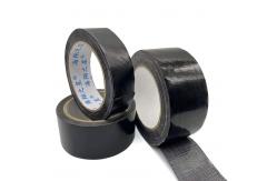 China Hot Selling Single Sided Black No Residue Fiber Cloth Tape supplier