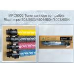 Mp C6003 Cymk Printer Toner Cartridge Compatible For Mpc4503 With Chip for sale