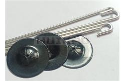 China Aluminum Solar Panel Mounting Clips Bird Barrier Fixing Wire Mesh supplier