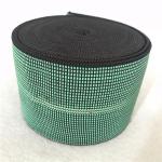 Green Elastic Straps sofa use  jacquard elastic webbing made by Malaysian rubber for sale