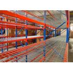 Strong Structural Box Beam Heavy Duty Pallet Racking With Wire Mesh Decking for sale