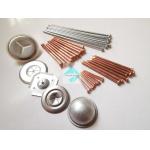 Insulation Fastener Capacitor Discharge CD Stud Welding Pins With Copper Plated for sale