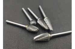 China 6mm Head Small Shank Cemented carbide rotary file set supplier