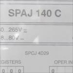 ABB SPAJ140C-CA Combined Overcurrent And Earth-fault Relay for sale