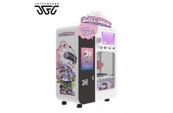 China Fully Automatic Commercial Cotton Candy Vending Machine With Three Payment Module supplier