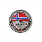 Flag Logo Woven Patch Label Merrowed Applique Embroidery For Clothing for sale