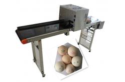 China 1 - 4 Printing Lines Inkjet Batch Coding Machine For Farm Preserved Eggs supplier
