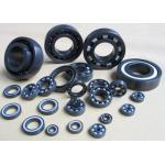 Si3N4 Full Ceramic Bearings , Cage Was Made By PTFE , GFRPA66-25 , PEEK , PI , Phonemic Textiles Tube , etc . for sale