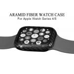 Antifingerprint Glossy Carbon Fiber Apple Watch Case for sale