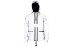 China Safety Light Men'S 3m Reflective Jacket Fashion Zipper Up With Deep Pockets supplier