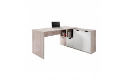 China Wood Executive Office Desk Work Office Computer Desk And Chair Set supplier