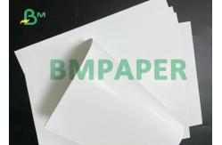 China 80# 100# C2S Text High White Silk Finish Glossy Coated Paper In Roll supplier