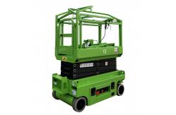 China Long Time Mx390s Electric Mini Scissor Lift With Hydraulic Turning Wheels supplier