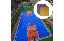 China PP 3x3 Indoor Court Tiles Outdoor Backyard Basketball Court Flooring supplier